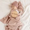 APOLLO kūdikio pledas – 100 % merino vilna – Rausvas