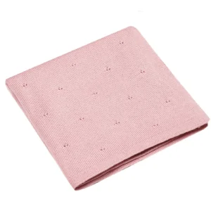 APOLLO kūdikio pledas – 100 % merino vilna – Rausvas