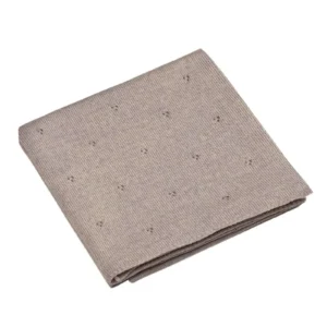 APOLLO kūdikio pledas – 100 % merino vilna – Rusvai pilkas (Taupe)