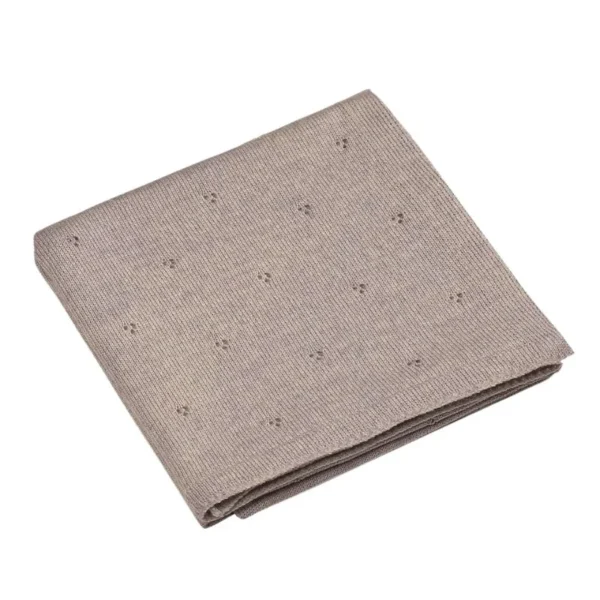 APOLLO RUSVAI PILKAS TAUPE1 APOLLO kūdikio pledas – 100 % merino vilna – Rusvai pilkas (Taupe)